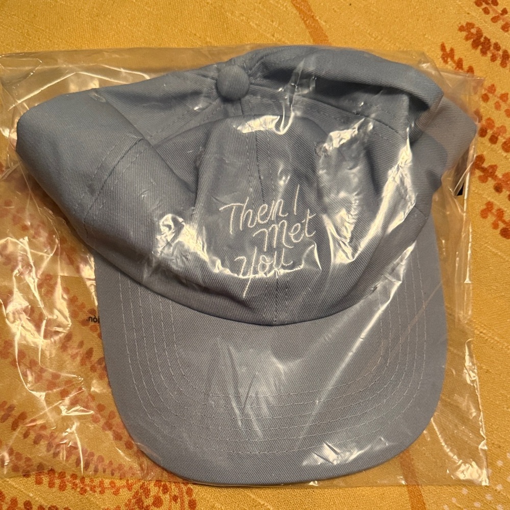 Then I Met You Periwinkle with White Embroidery “Timmy Hat” (Brand New) - Picture 4 of 5
